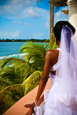 Tobago wedding bride